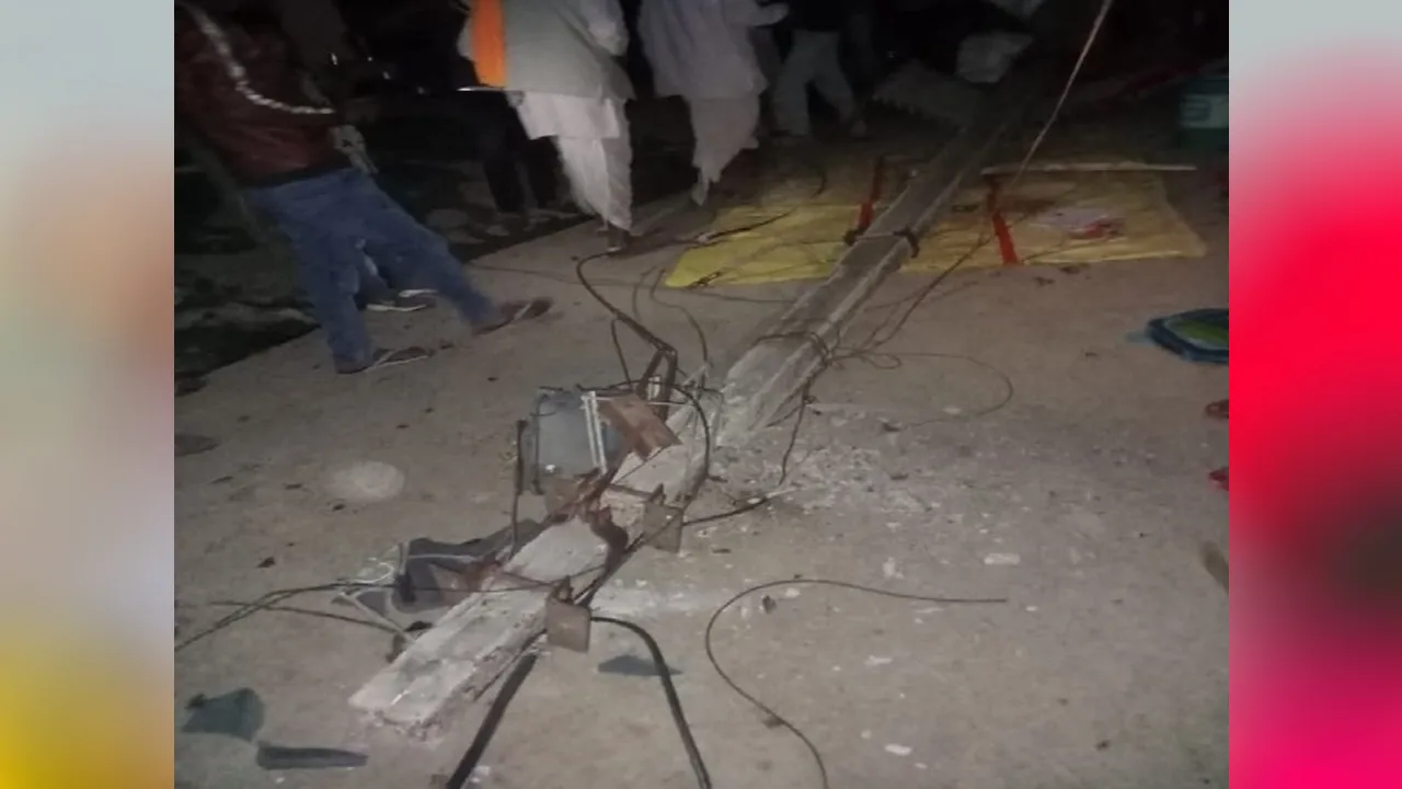 electric wire broke